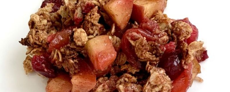 Cranberry Apple Crisp